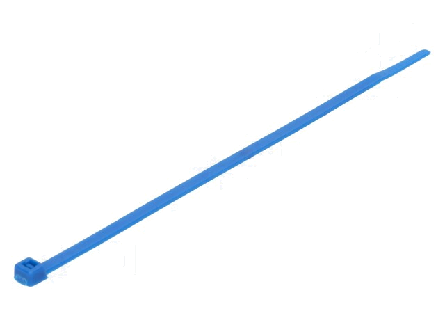 Kabelbinder; L: 150mm; W: 4,7mm; E/TFE; 133,3N; blauw; Ømax: 36mm Kabelbinder; L: 150mm; W: 4,7mm; E/TFE; 133,3N; blauw; Ømax: 36mm
